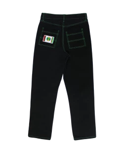 New Arrivals Cross Colours Suede Wash Denim Jeans - Black