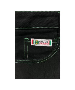 New Arrivals Cross Colours Suede Wash Denim Jeans - Black