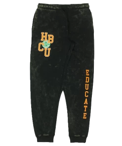 Cross Colours X HBCU Educate Jogger - Black Mineral