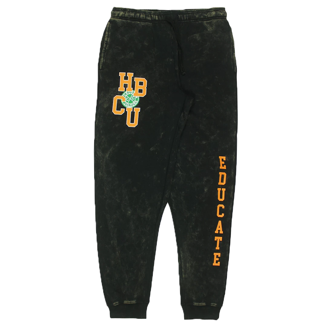Cross Colours X HBCU Educate Jogger - Black Mineral 3 Cross Colours X HBCU Educate Jogger - Black Mineral