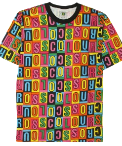 Cross Colours Vintage Block Letter Tee New Arrivals