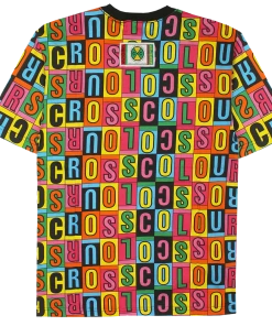 Cross Colours Vintage Block Letter Tee New Arrivals