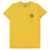 Cross Colours Circle Logo T Shirt - Yellow
