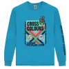 Cross Colours Love Your Life LS T-Shirt - Blue New Arrivals