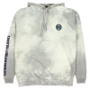 Cross Colours Circle Logo Hoodie - Grey Tie Dye New Arrivals