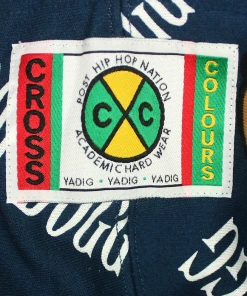 New Arrivals Cross Colours Snoop Dogg All Over Hoodie - Vintage Navy