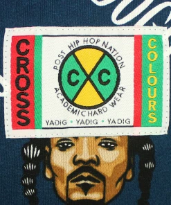 Cross Colours Snoop Dogg All Over Short - Vintage Navy New Arrivals