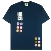 Cross Colours X HBCU Patches T-Shirt - Navy New Arrivals