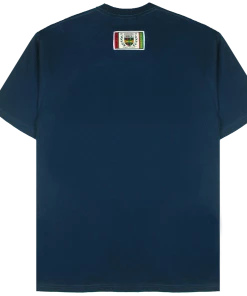 Cross Colours X HBCU Patches T-Shirt - Navy New Arrivals