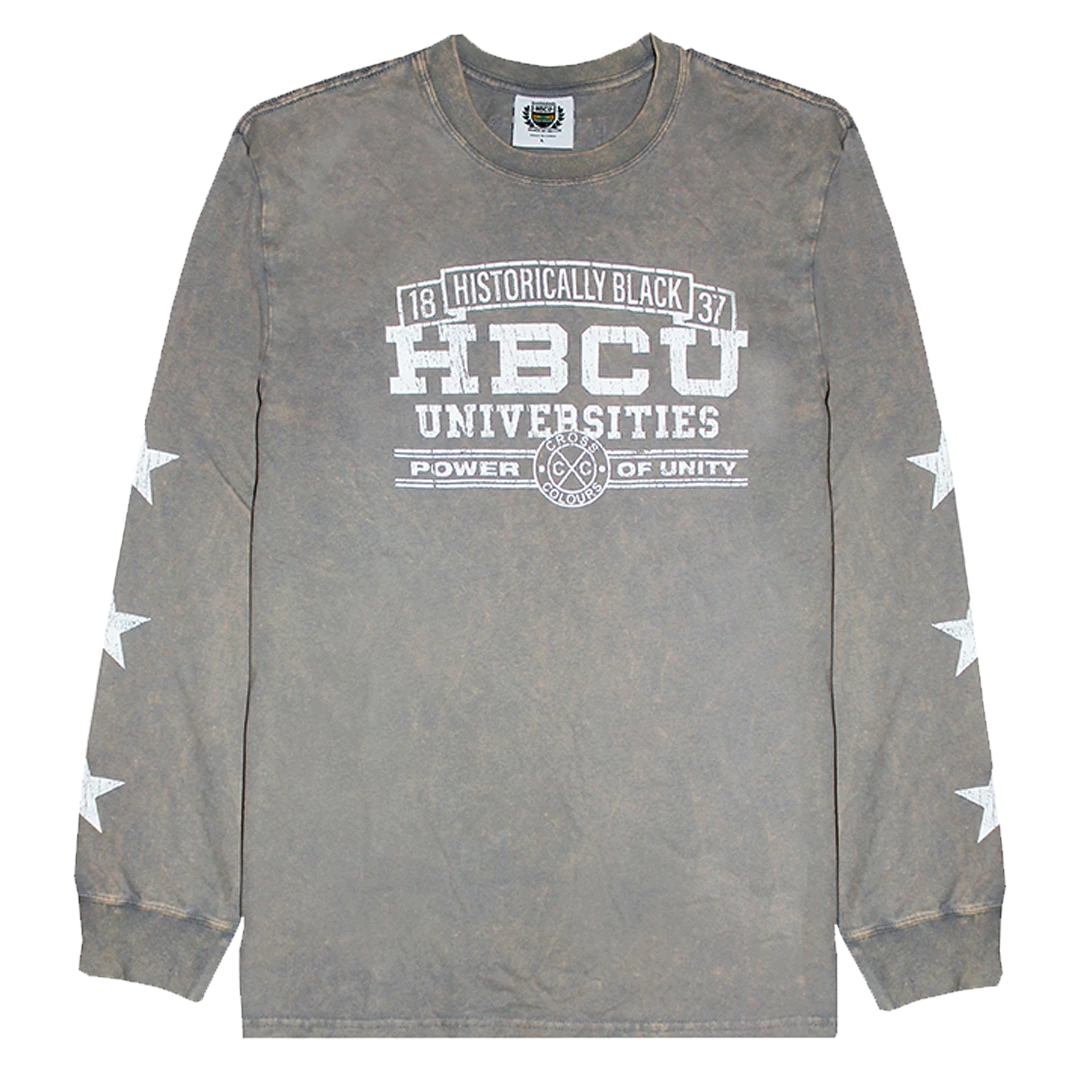 New Arrivals Cross Colours Power In Unity L/S T-Shirt - Mineral Grey 3 New Arrivals Cross Colours Power In Unity L/S T-Shirt - Mineral Grey