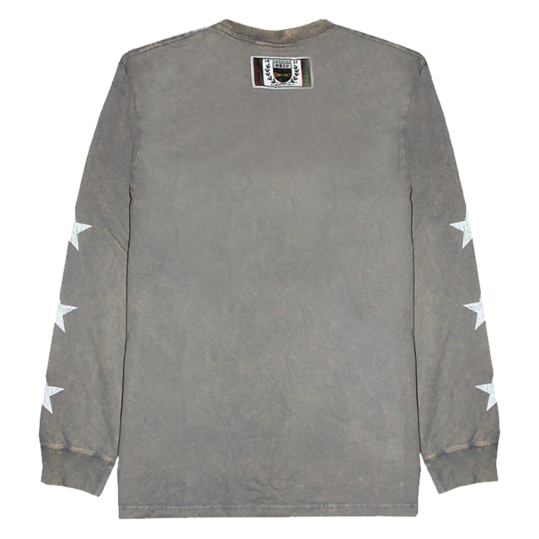 New Arrivals Cross Colours Power In Unity L/S T-Shirt - Mineral Grey 4 New Arrivals Cross Colours Power In Unity L/S T-Shirt - Mineral Grey