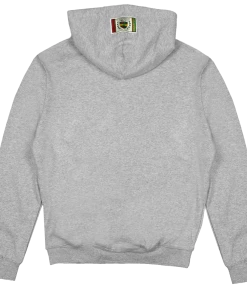 Cross Colours X HBCU Patches Hoodie - Heather Grey New Arrivals