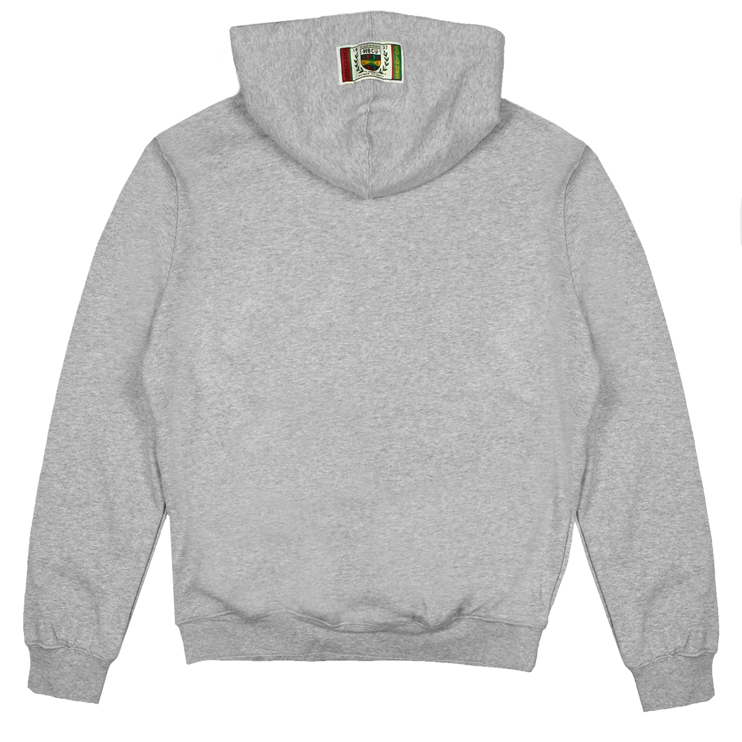 Cross Colours X HBCU Patches Hoodie - Heather Grey New Arrivals 4 Cross Colours X HBCU Patches Hoodie - Heather Grey New Arrivals