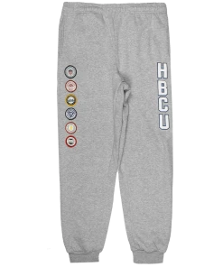 Cross Colours X HBCU Patches Jogger - Heather Grey