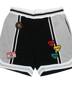 Cross Colours Patches Short - Black/Grey