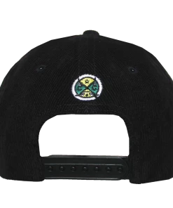 New Arrivals Cross Colours X Skate Nation Label OG Hat - Black