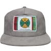 Cross Colours X Skate Nation Label OG Hat - Grey