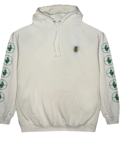 New Arrivals Cross Colours Fight The Power Hoodie - Off White