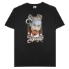 New Arrivals Cross Colours Snoop Dogg Portrait T Shirt - Black Mineral