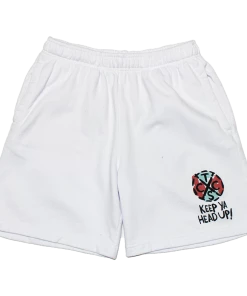 Cross Colours Tupac Halo Short - White