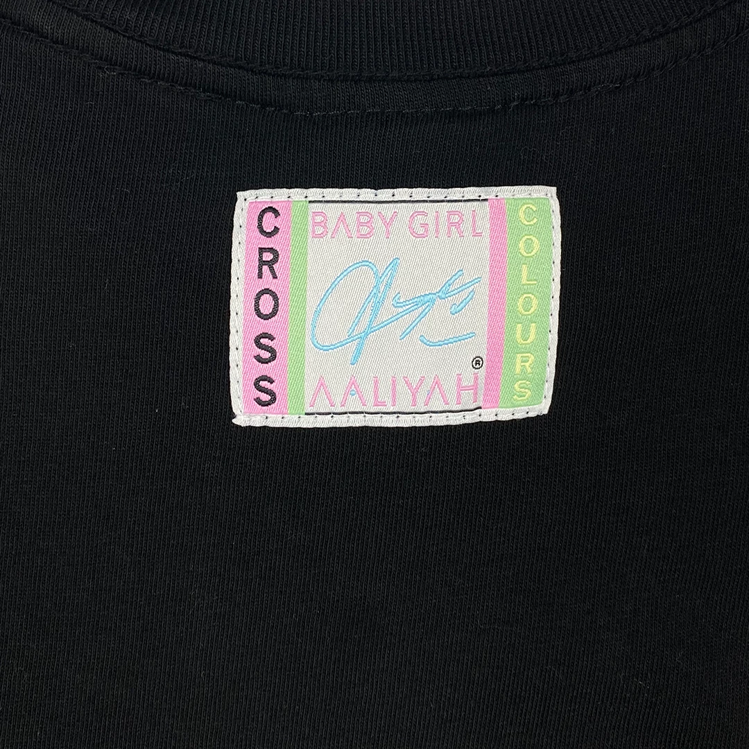 Cross Colours X Aaliyah Equality Art T Shirt - Black 5 Cross Colours X Aaliyah Equality Art T Shirt - Black