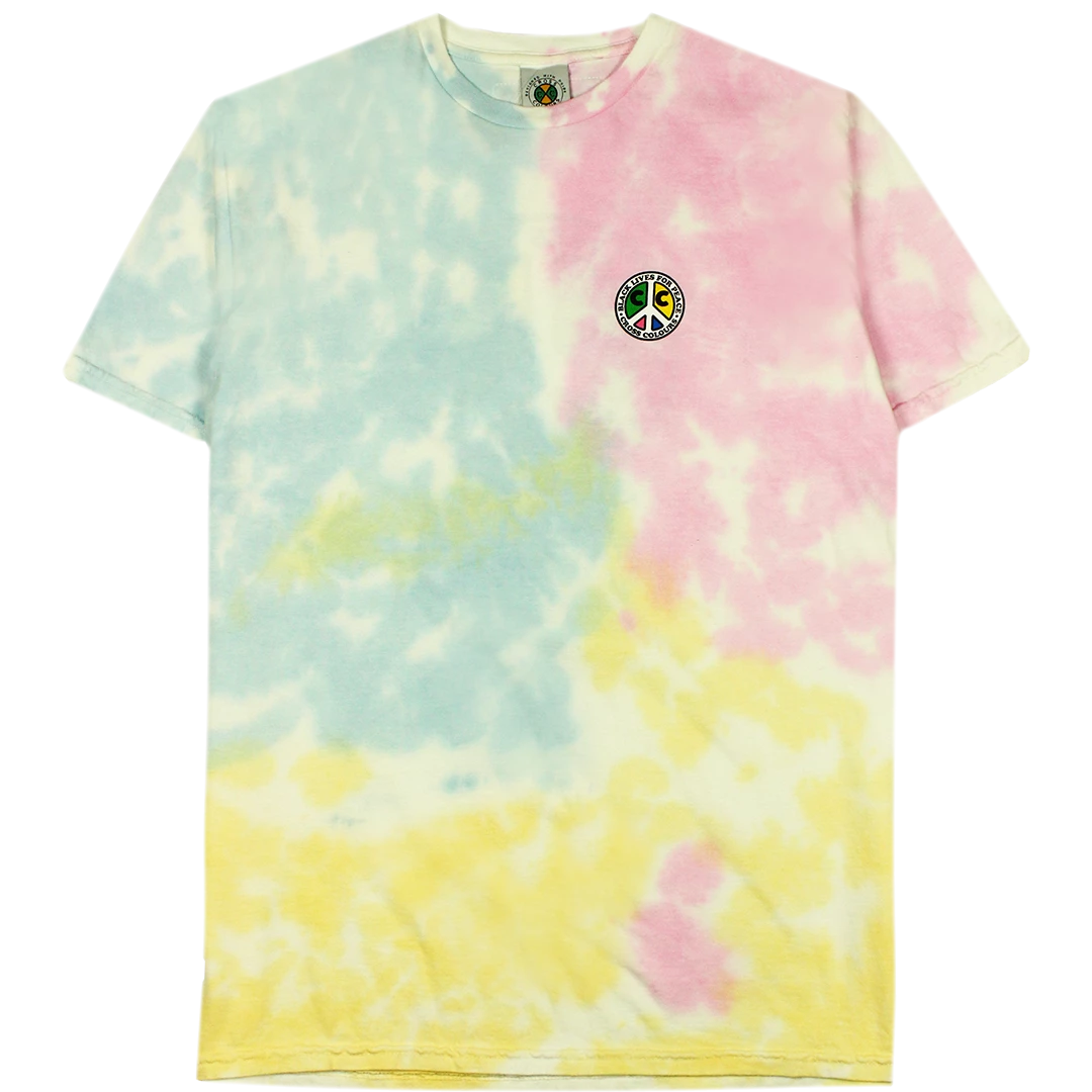 Cross Colours Black Lives For Peace T Shirt - Tie Dye 3 Cross Colours Black Lives For Peace T Shirt - Tie Dye