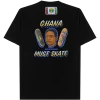 New Arrivals Cross Colours Ghana Skate Guy T Shirt - Black 2 New Arrivals Cross Colours Ghana Skate Guy T Shirt - Black