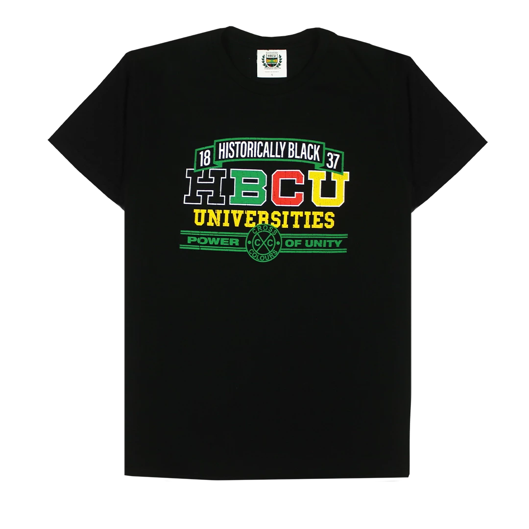Cross Colours X HBCU Power In Unity T-Shirt - Black New Arrivals 3 Cross Colours X HBCU Power In Unity T-Shirt - Black New Arrivals