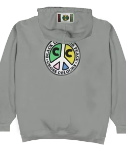 Cross Colours Black Lives For Peace Hoodie - Grey New Arrivals