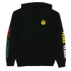 Cross Colours Equality Love Peace Hoodie - Black