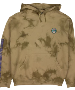 Cross Colours New Circle Logo Hoodie - Clay Crystal New Arrivals
