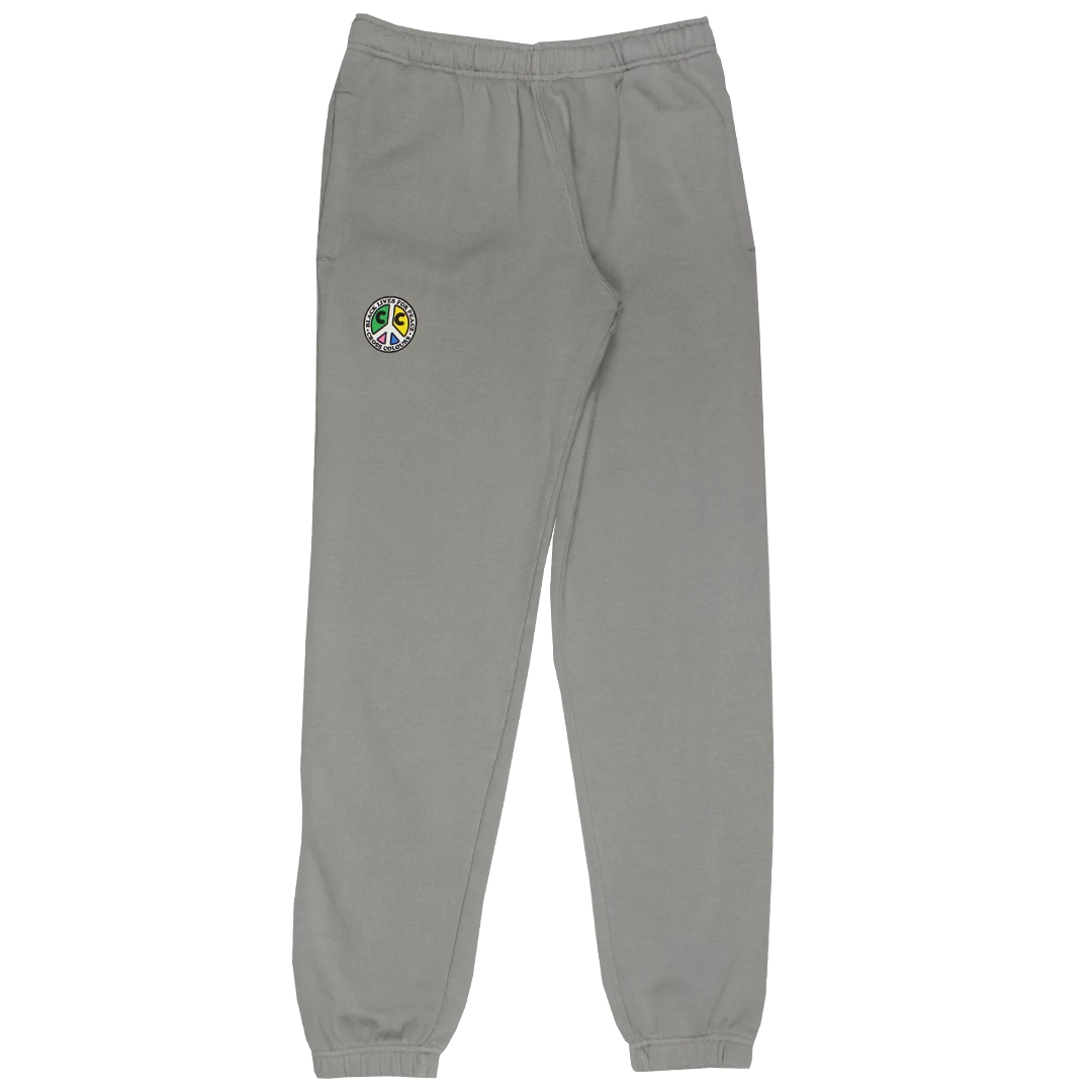 Cross Colours Black Lives For Peace Jogger - Grey New Arrivals 3 Cross Colours Black Lives For Peace Jogger - Grey New Arrivals