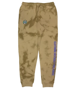 New Arrivals Cross Colours New Circle Logo Joggers - Clay Crystal