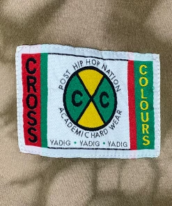 New Arrivals Cross Colours New Circle Logo Joggers - Clay Crystal