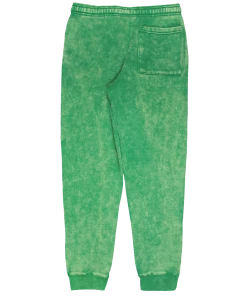 New Arrivals Cross Colours Peace Hand Logo Jogger - Green Mineral