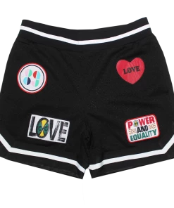 Cross Colours Patches Basketball Short - Black