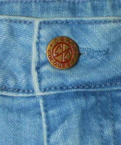 Cross Colours Love Black Lives Wide Leg Patch Jeans New Arrivals