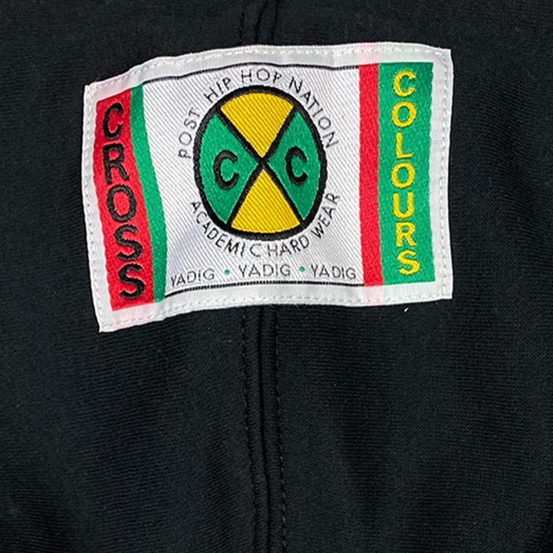 New Arrivals Cross Colours Black Lives For Peace Crop Hoodie - Black 5 New Arrivals Cross Colours Black Lives For Peace Crop Hoodie - Black