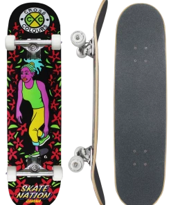 Cross Colours X Skate Nation Girl Skateboard Skate Nation Ghana