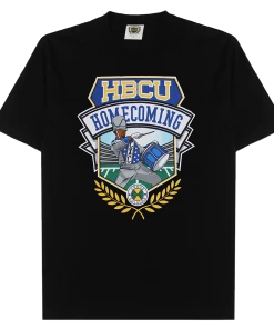 New Arrivals Cross Colours X HBCU Drum Major T-Shirt - BLK