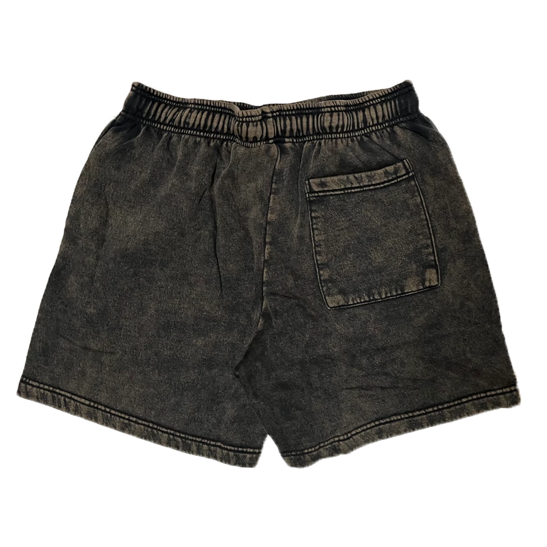 Cross Colours X HBCU Pennant Short - Black Mineral 4 Cross Colours X HBCU Pennant Short - Black Mineral