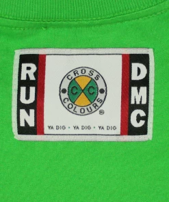 Cross Colours X Run DMC Pose T Shirt - Green New Arrivals