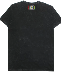 New Arrivals Cross Colours Tupac Flag T Shirt - Black Mineral