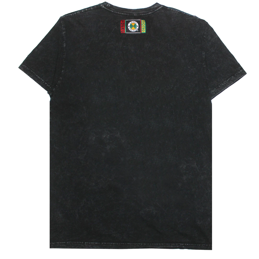 New Arrivals Cross Colours Tupac Flag T Shirt - Black Mineral 4 New Arrivals Cross Colours Tupac Flag T Shirt - Black Mineral