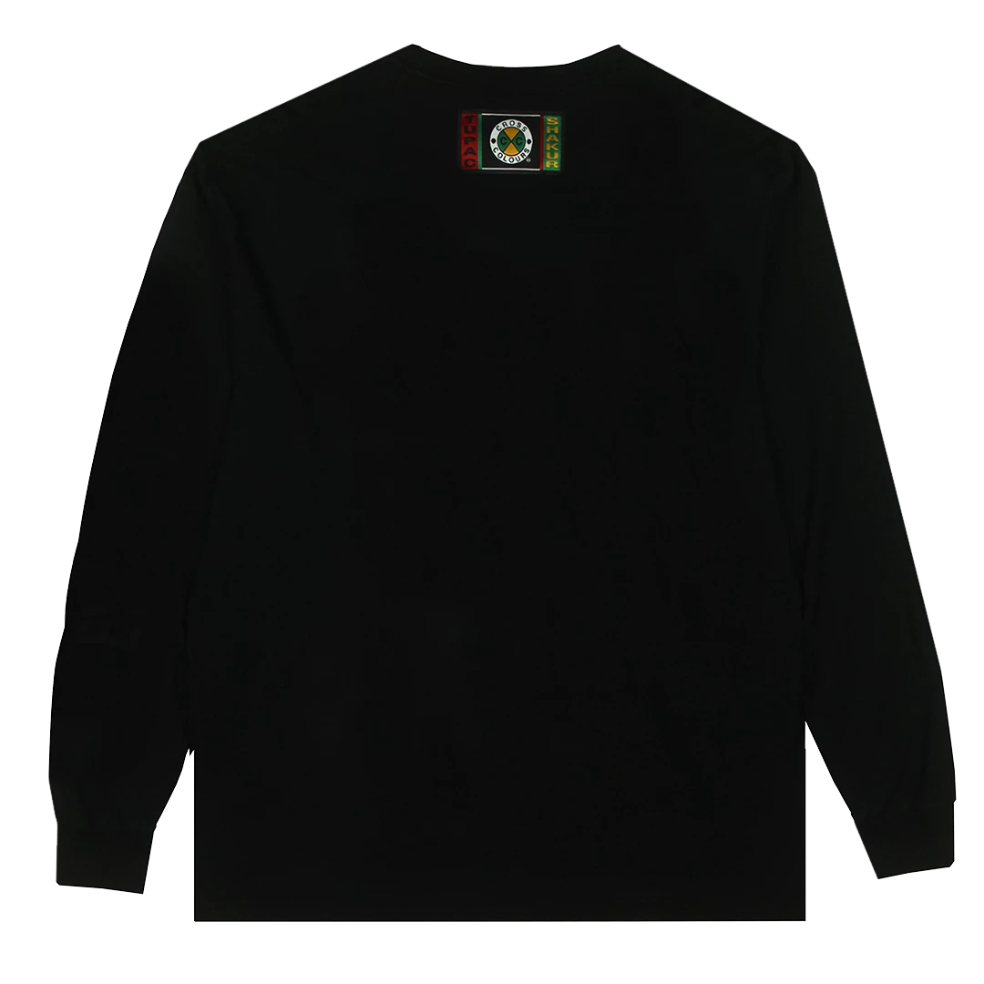 Cross Colours X Tupac All Eyez On Me LS T Shirt - Black 4 Cross Colours X Tupac All Eyez On Me LS T Shirt - Black