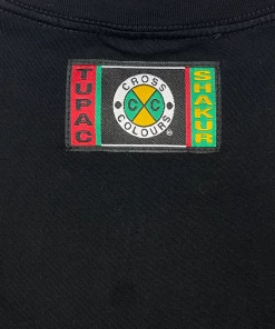 Cross Colours X Tupac All Eyez On Me LS T Shirt - Black 7 Cross Colours X Tupac All Eyez On Me LS T Shirt - Black