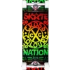 Skate Nation Ghana Cross Colours X Skate Nation Tribal Print Skateboard