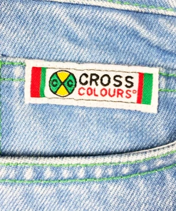 New Arrivals Cross Colours Cuffed Denim Short - Vintage Indigo 9 New Arrivals Cross Colours Cuffed Denim Short - Vintage Indigo