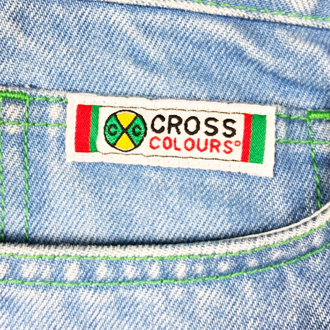 New Arrivals Cross Colours Cuffed Denim Short - Vintage Indigo 5 New Arrivals Cross Colours Cuffed Denim Short - Vintage Indigo