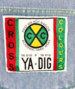 New Arrivals Cross Colours Cuffed Denim Short - Vintage Indigo 11 New Arrivals Cross Colours Cuffed Denim Short - Vintage Indigo